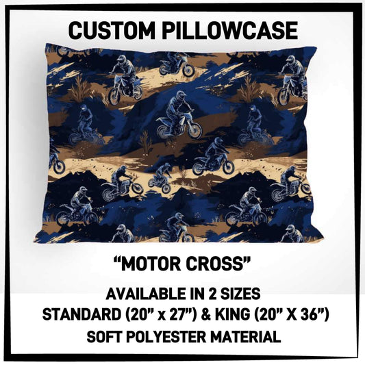 RTS - Motor Cross Pillowcase