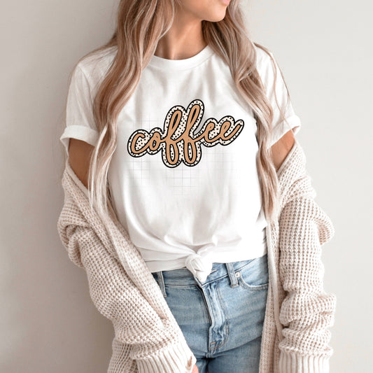 COFFEE CURSIVE TEE
