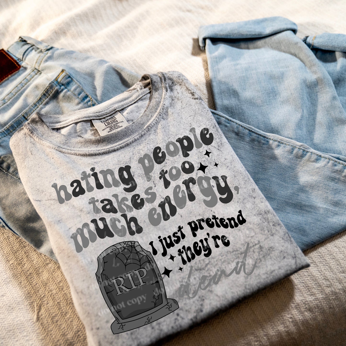 HATING PEOPLE JUST PRETEND TEE