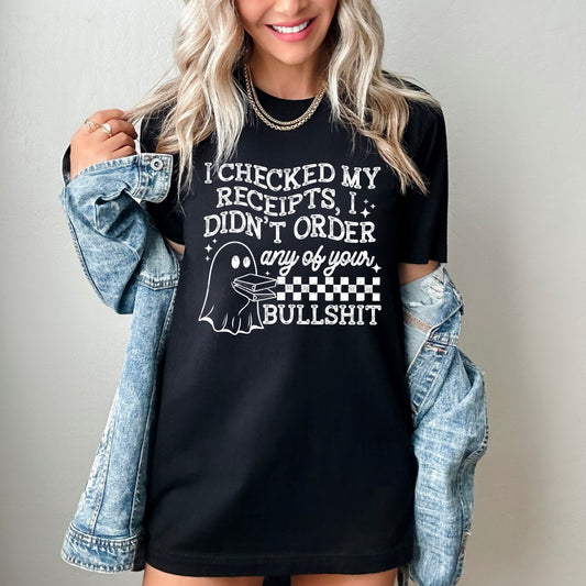 DIDN'T ORDER ANY TEE