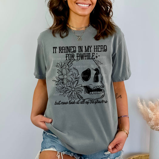 RAINED IN MY HEAD TEE