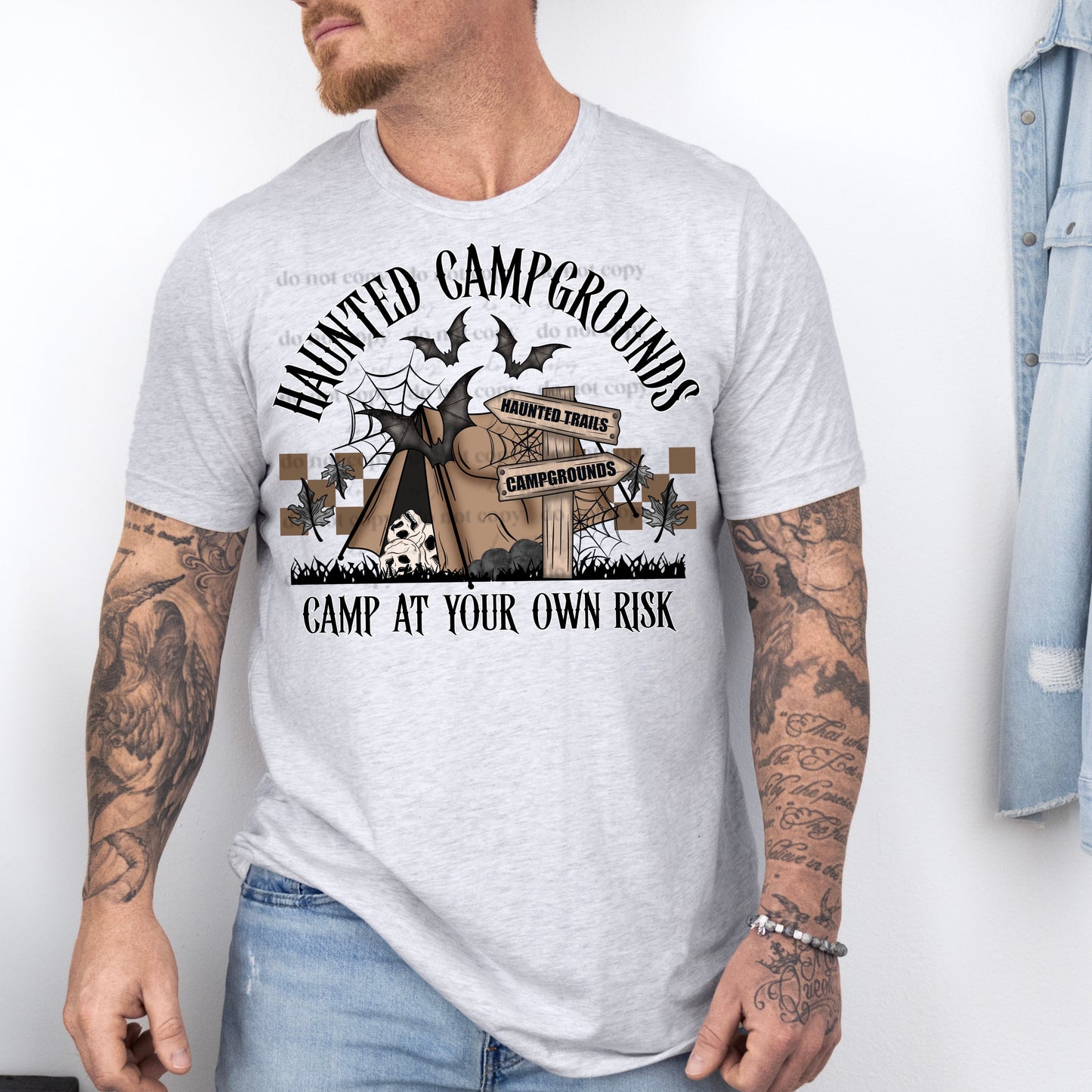 HAUNTED CAMP GROUND TEE