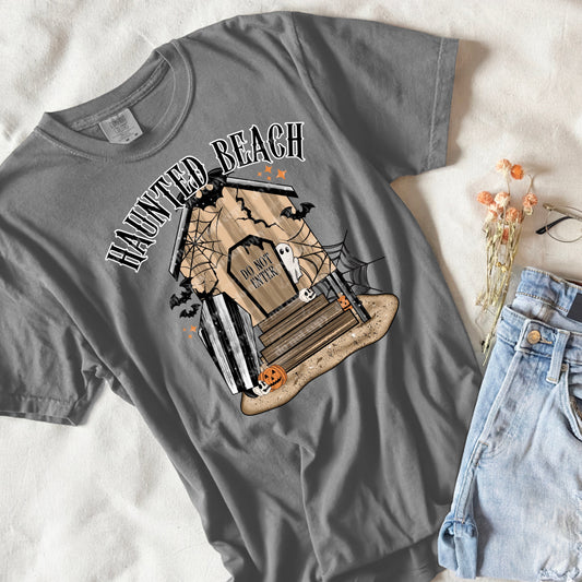 HAUNTED BEACH TEE