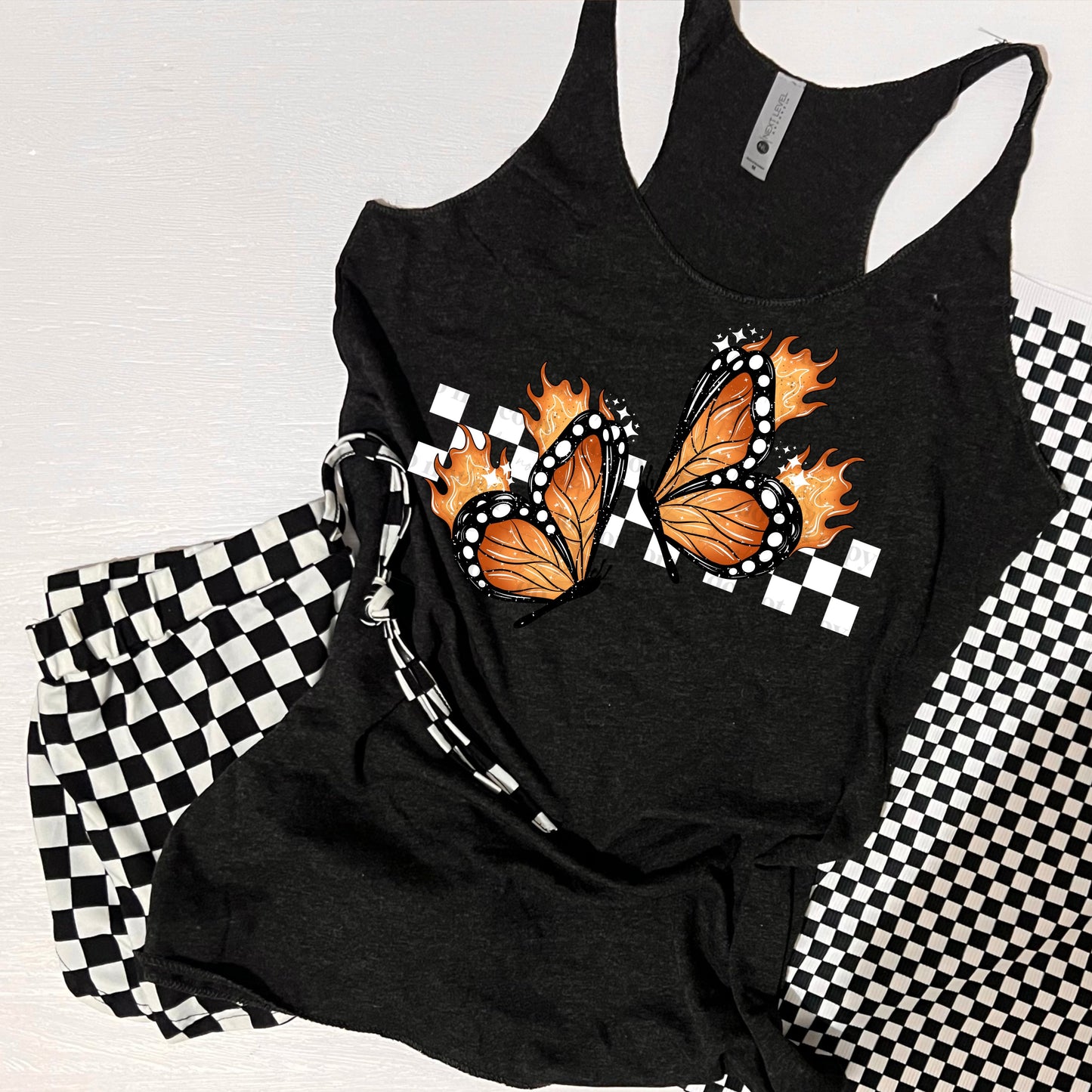 CHECKER MONARCH TANK TOP