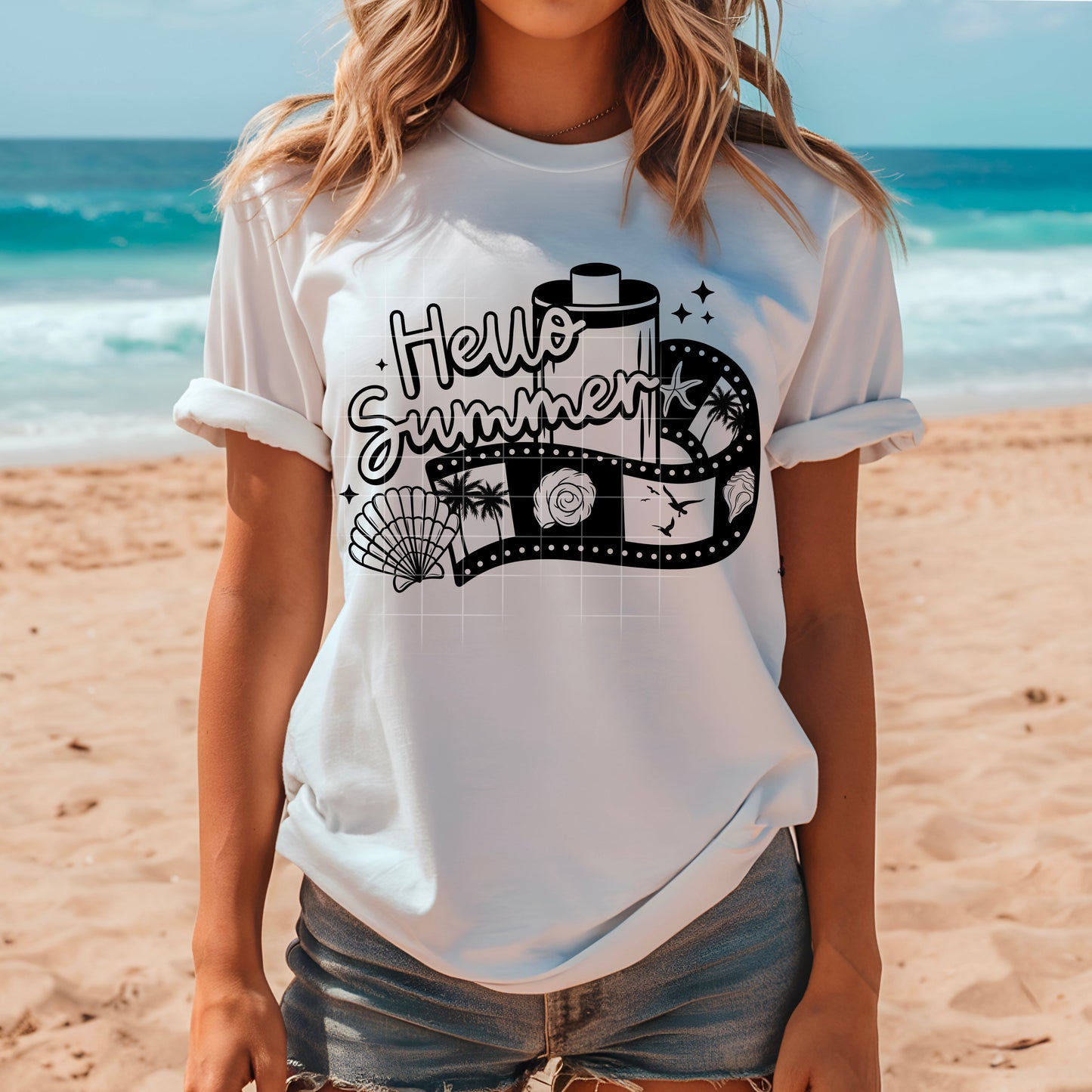 HELLO SUMMER FILM TEE