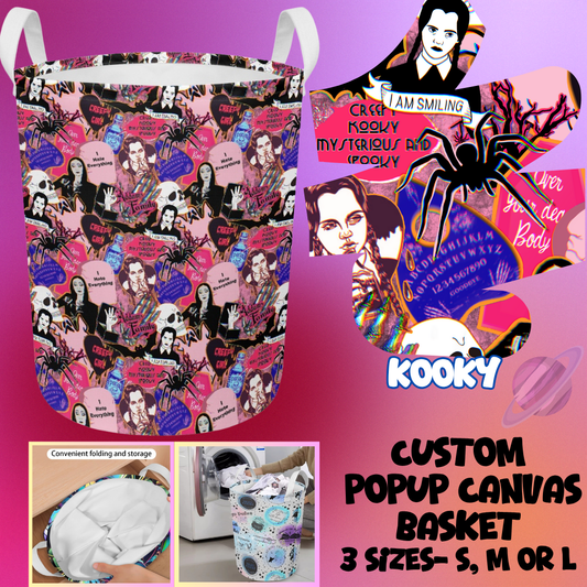 STORAGE BASKET RUN-KOOKY-3 SIZES-PREORDER CLOSING 8/5