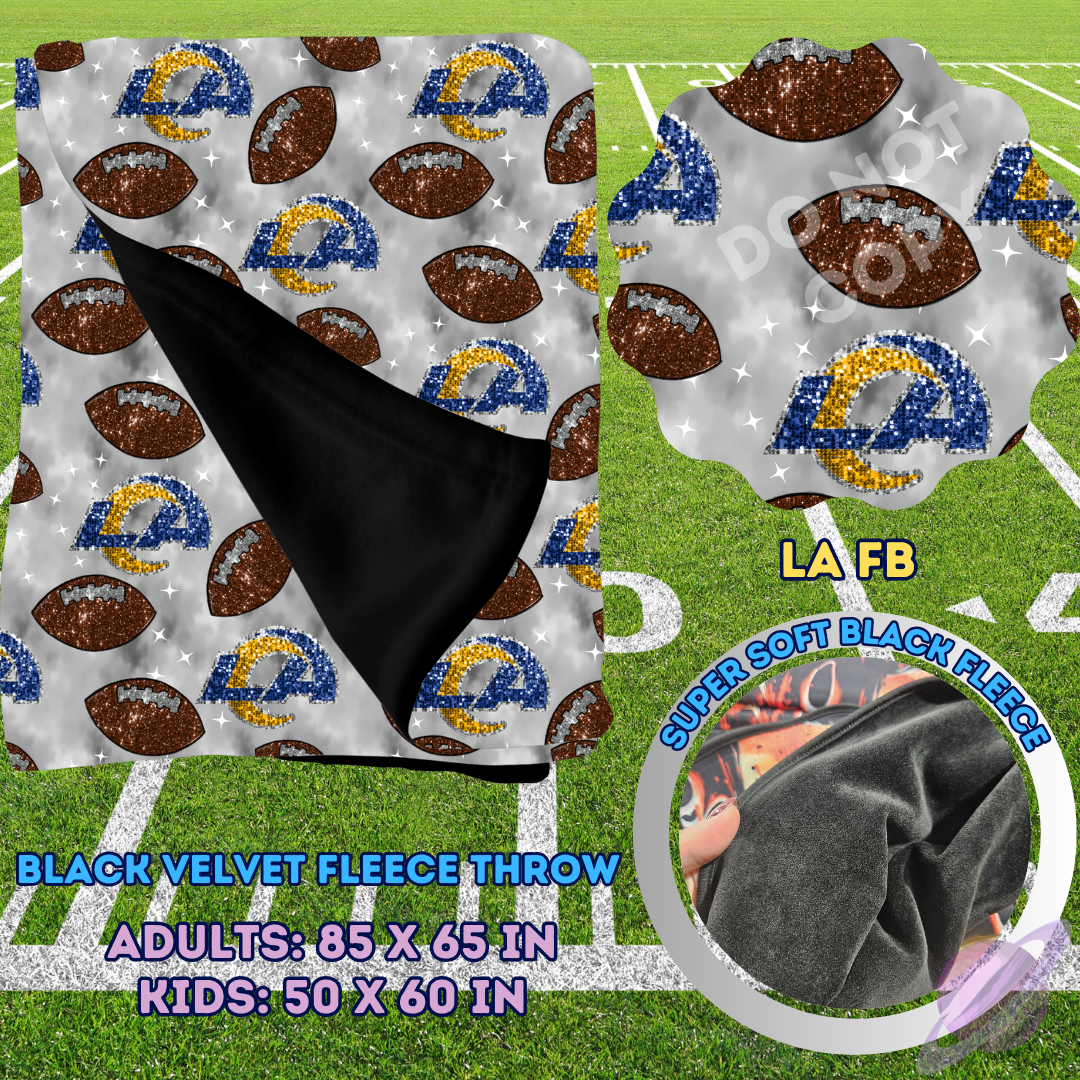 SEQUIN FB THROWS-LA FB-PREORDER CLOSING 8/15