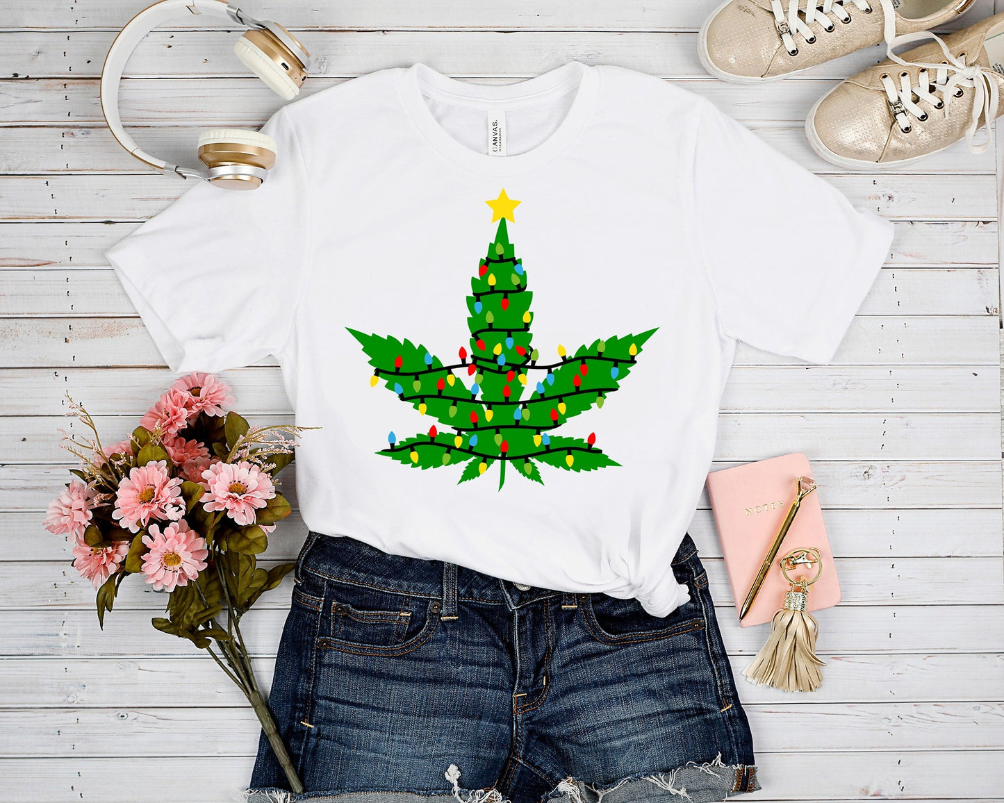 HOLIDAY RUN 1-LETS GET LIT TEE 2