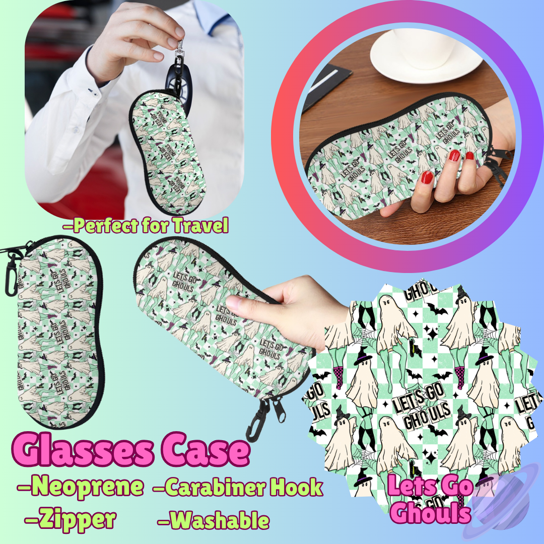 SUNGLASSES CASE RUN-LETS GO GHOULS-PREORDER CLOSING 8/8