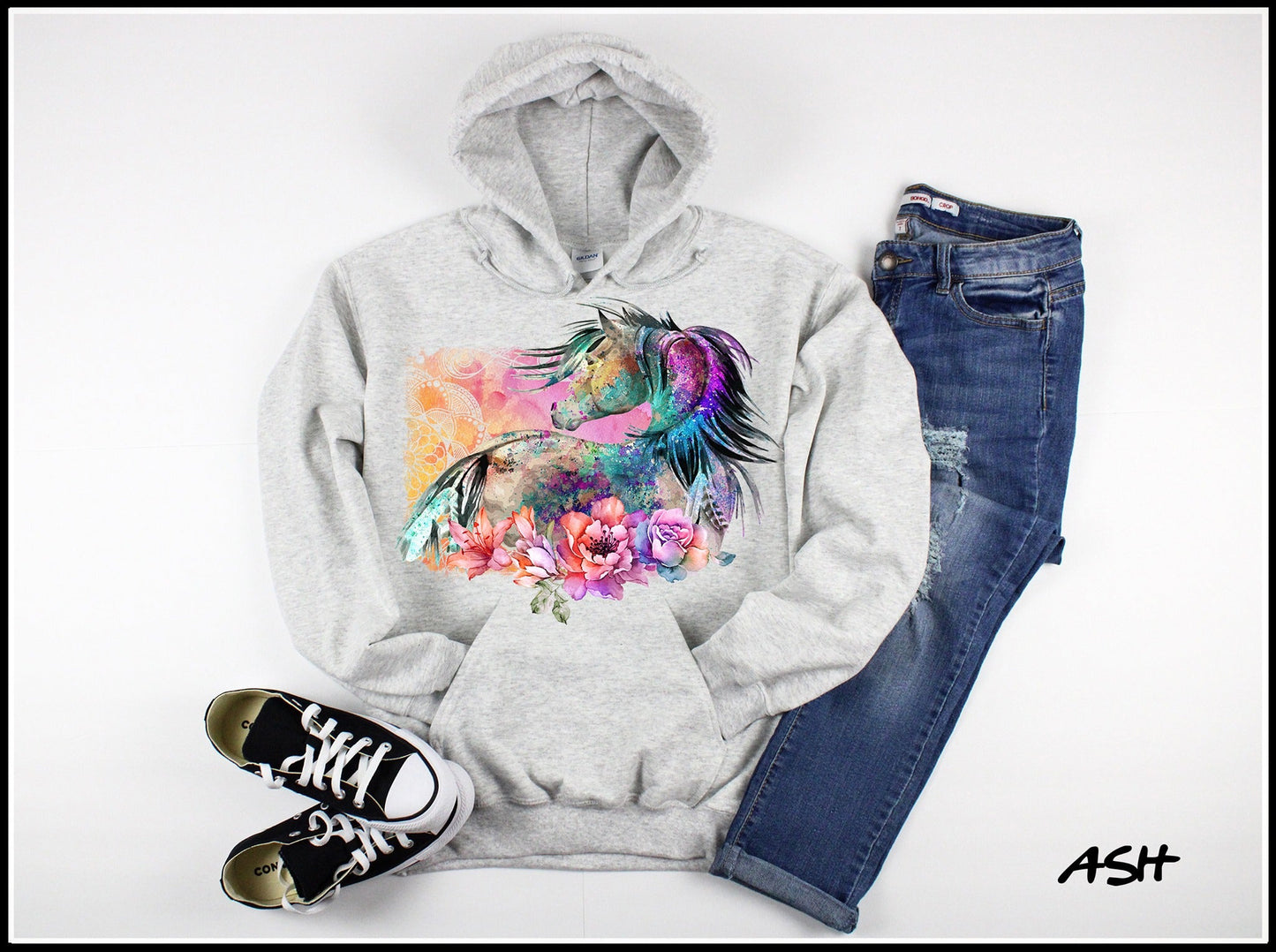 BATCH 61-MAGICAL HORSES HOODIE