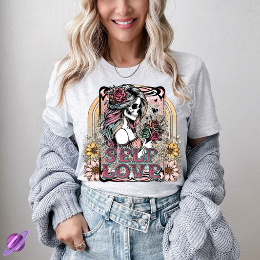 SELF LOVE SKELETON TEE