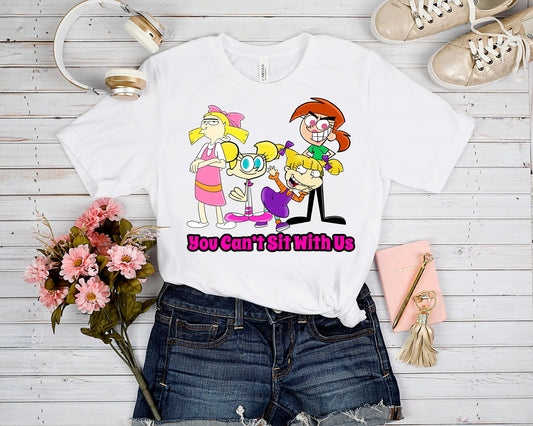 90'S TOON RUN- MEAN GIRLS TEE
