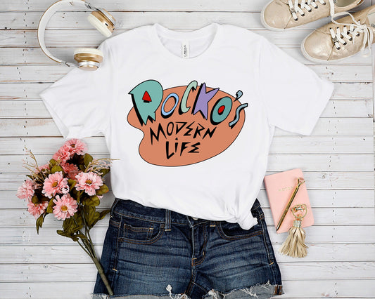 90'S TOON RUN- MODERN LIFE TEE 1