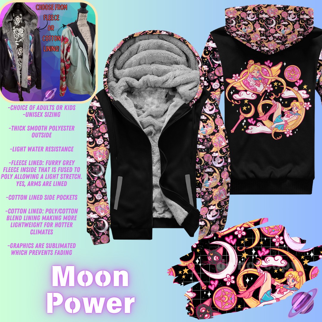 JACKET RUN 12-MOON POWER-PREORDER CLOSING 8/18