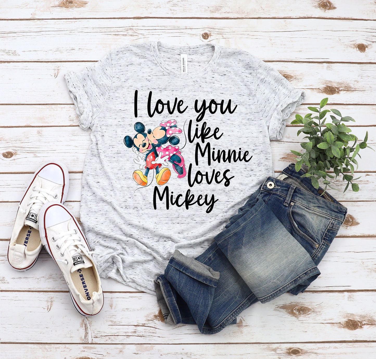 LUCKY IN LOVE-MOUSE LOVE TEE