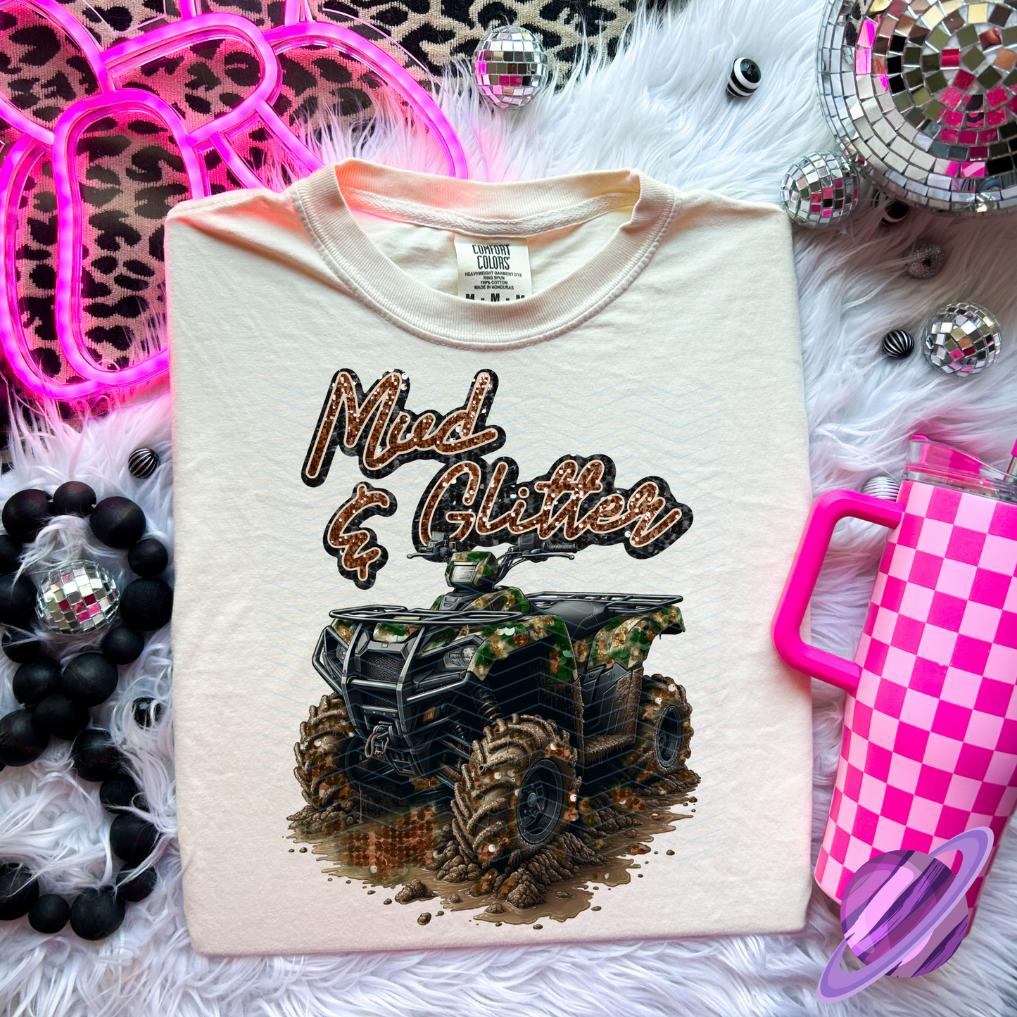 MUD & GLITTER TEE