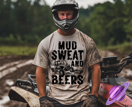 MUD SWEAT AND BEERS TEE
