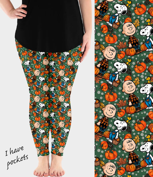 RTS - Meet Me at the Pumpkin Patch Leggings w/ Pockets