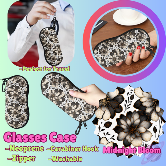 SUNGLASSES CASE RUN-MIDNIGHT BLOOM-PREORDER CLOSING 8/8