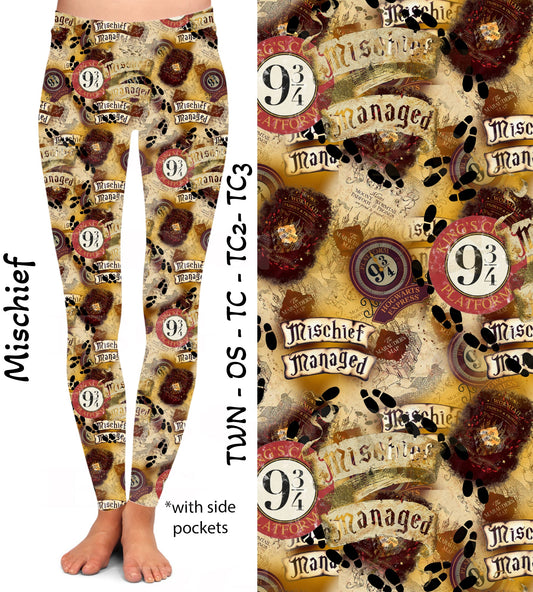 Mischief - Full Leggings with Pockets