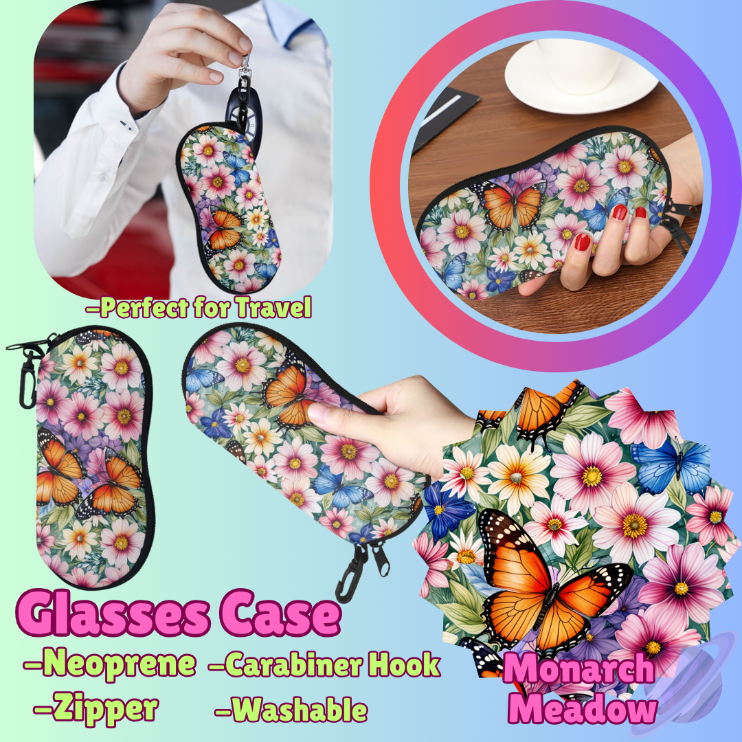 SUNGLASSES CASE RUN-MONARCH MEADOW-PREORDER CLOSING 8/8