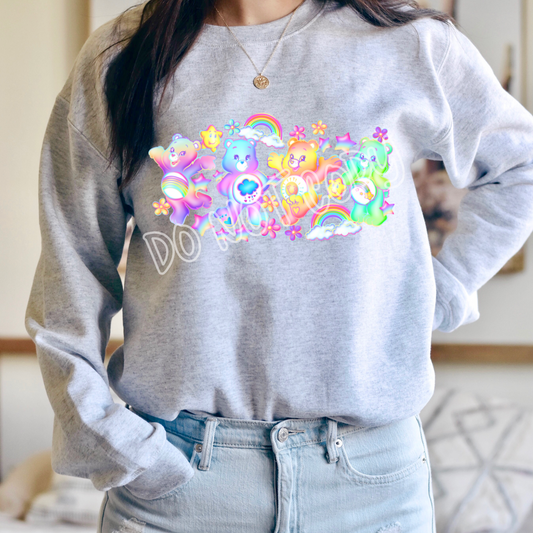 NEON BEARS - BATCH 80 - UNISEX HOODIE/SWEATER ADULTS/KIDS PREORDER CLOSING 10/27 ETA MID DEC