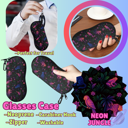 SUNGLASSES CASE RUN-NEON JUNGLE-PREORDER CLOSING 8/8