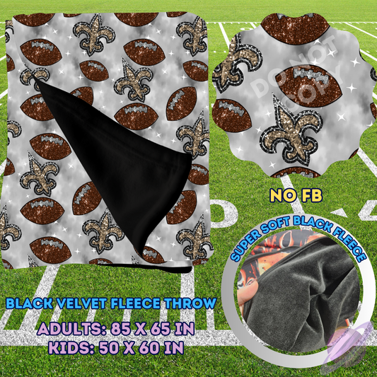 SEQUIN FB THROWS-NO FB-PREORDER CLOSING 8/15