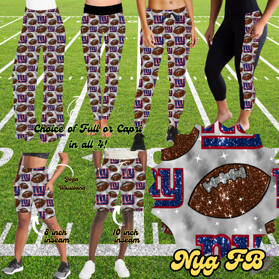 SEQUIN FB RUN-NYG FB-6 STYLE BOTTOMS-PREORDER CLOSING 8/13