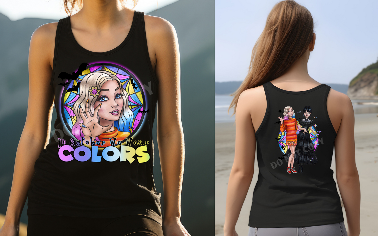 OCT COLORS TANK DOUBLE SIDED