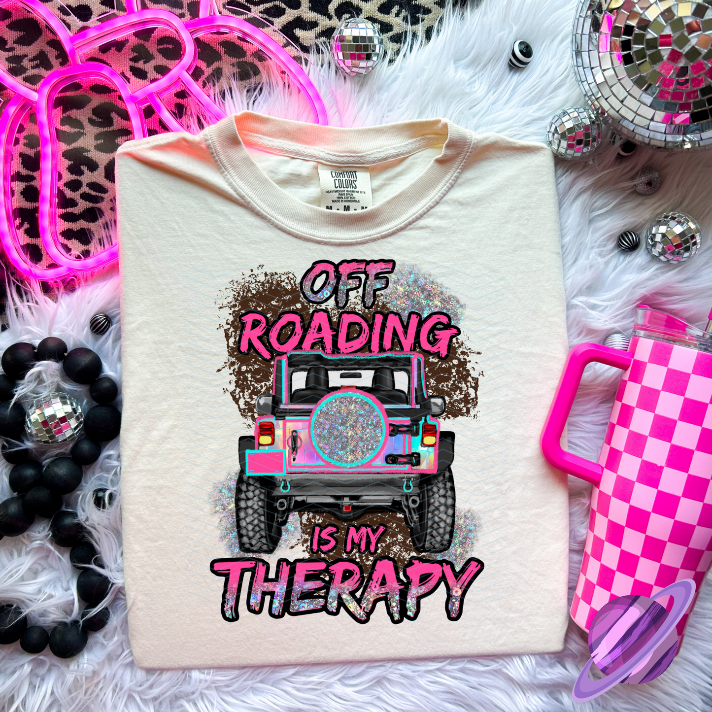 OFF ROADING IS MY THERAPY TEE
