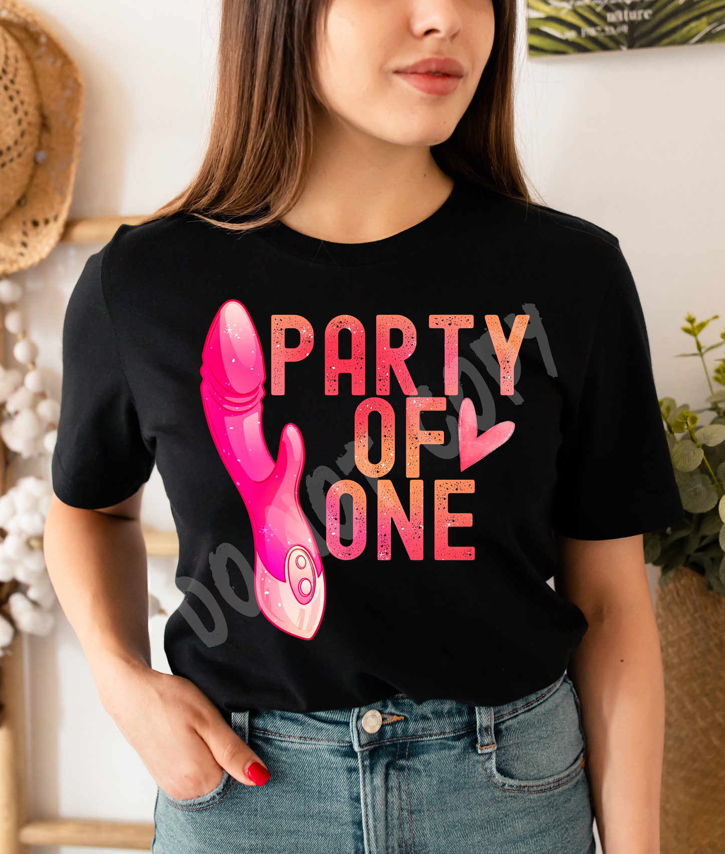 PARTY OF ONE TEE