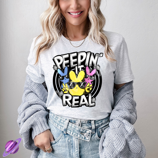 PEEPIN IT REAL TEE