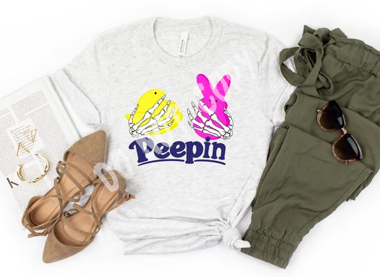 PEEPIN SKELE TEE