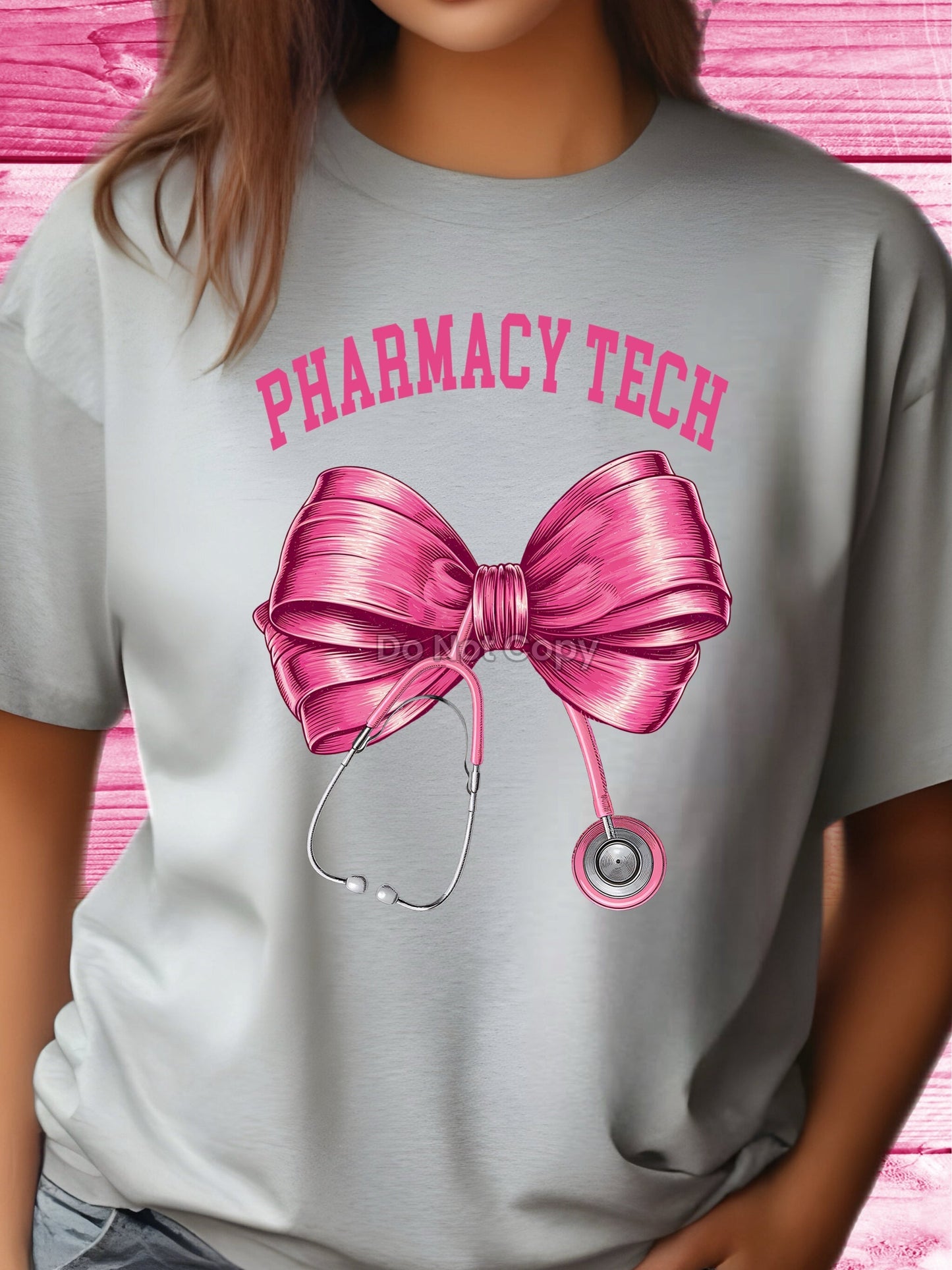 PHARMACY TECH BOW TEE