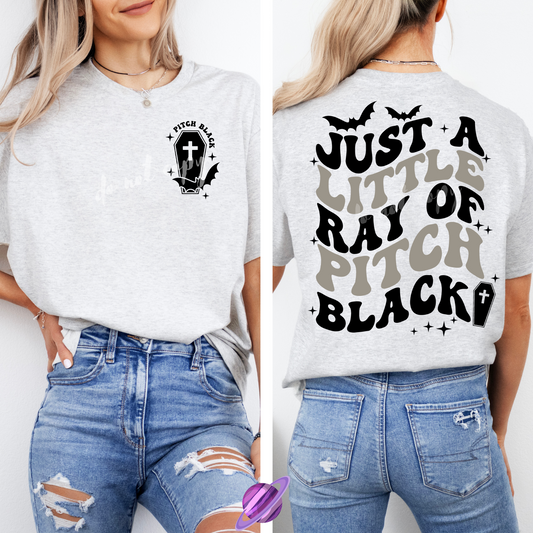 RAY OF PITCH BLACK TEE