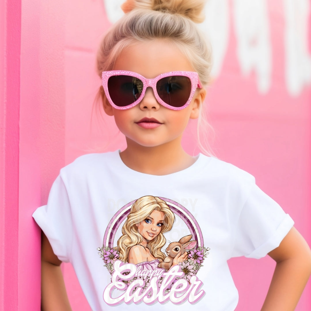 PINK DOLL EASTER TEE