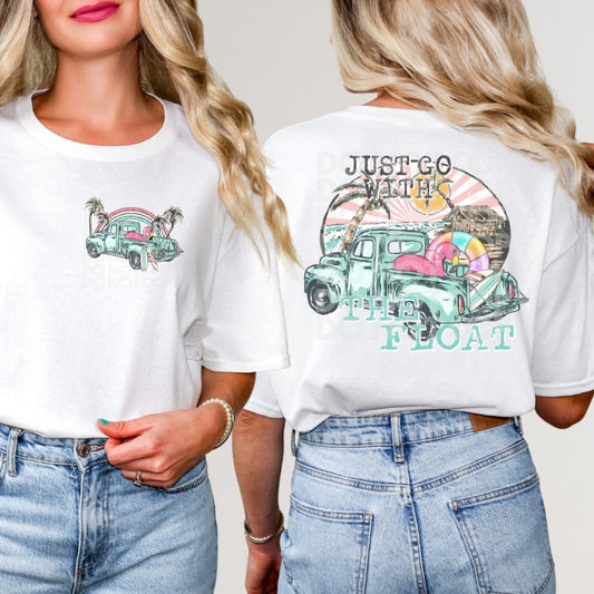 GO WITH FLOAT DOUBLE SIDED TEE