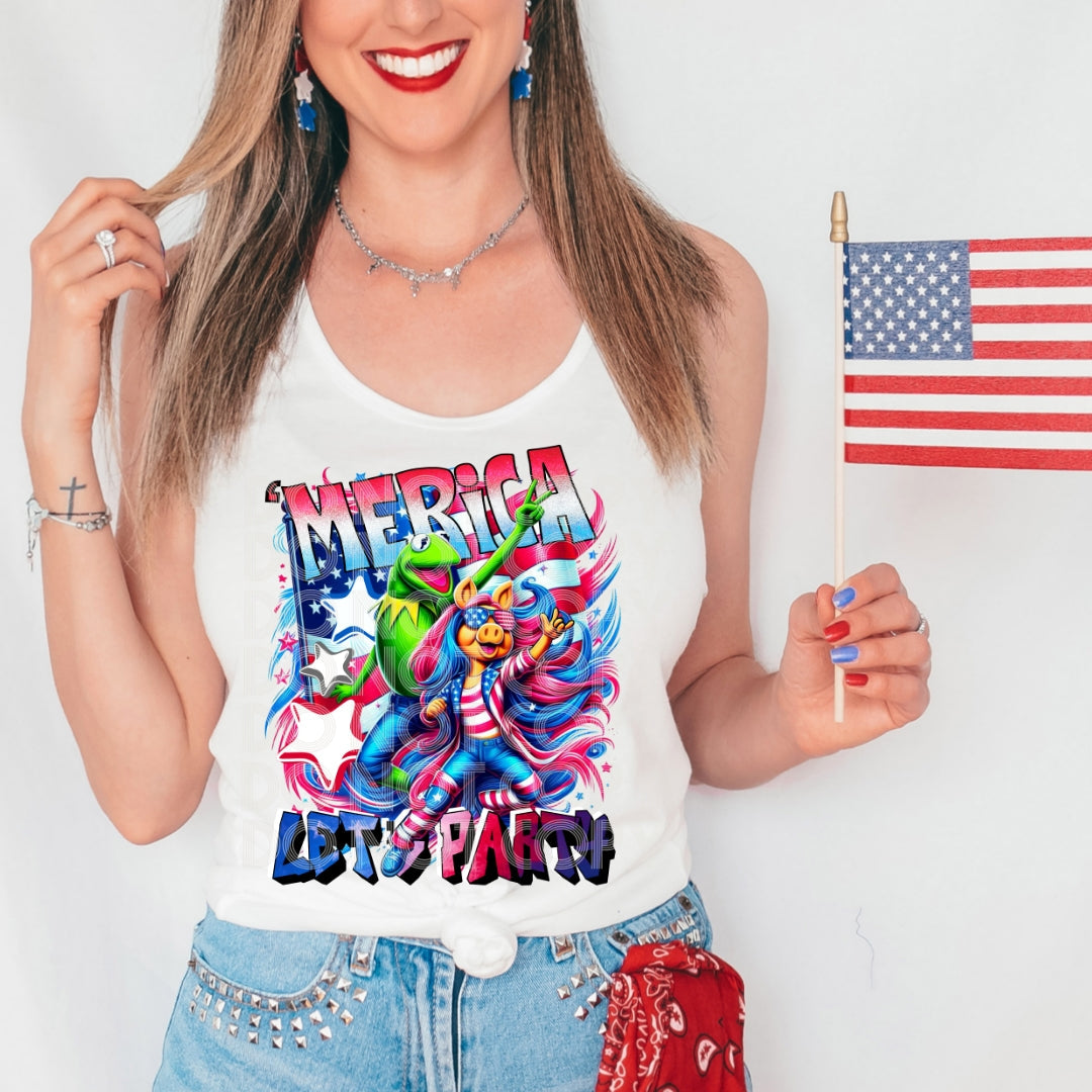 MERICA PARTY TEE