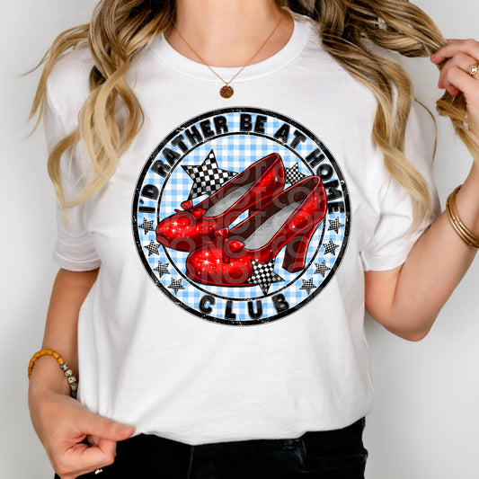 RATHER BE AT HOME TEE