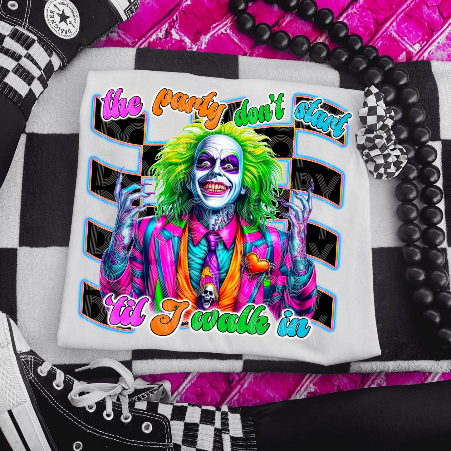 PARTY DON'T START TEE