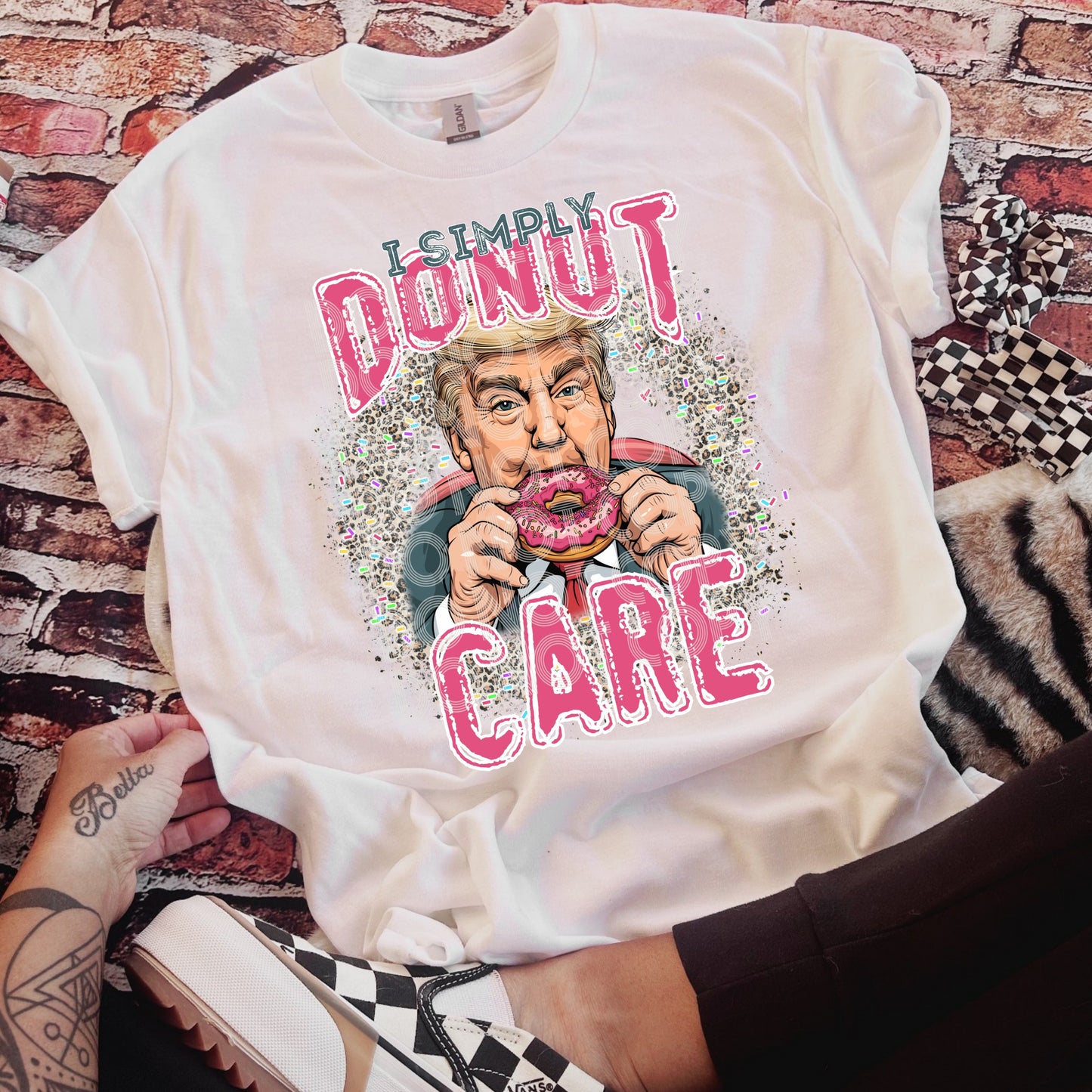 I SIMPLY DONUT CARE TEE