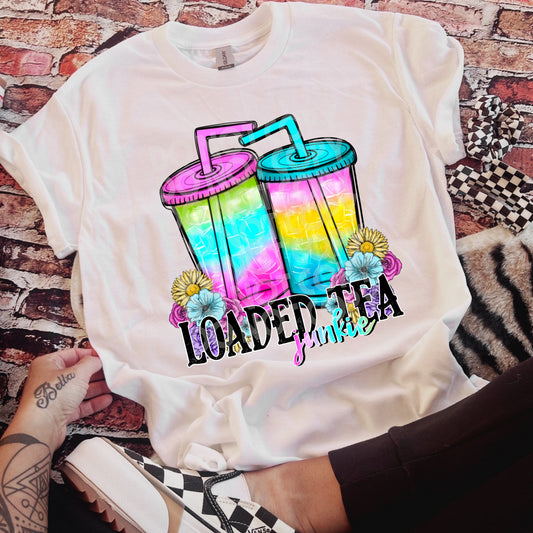 LOADED TEA JUNKIE TEE