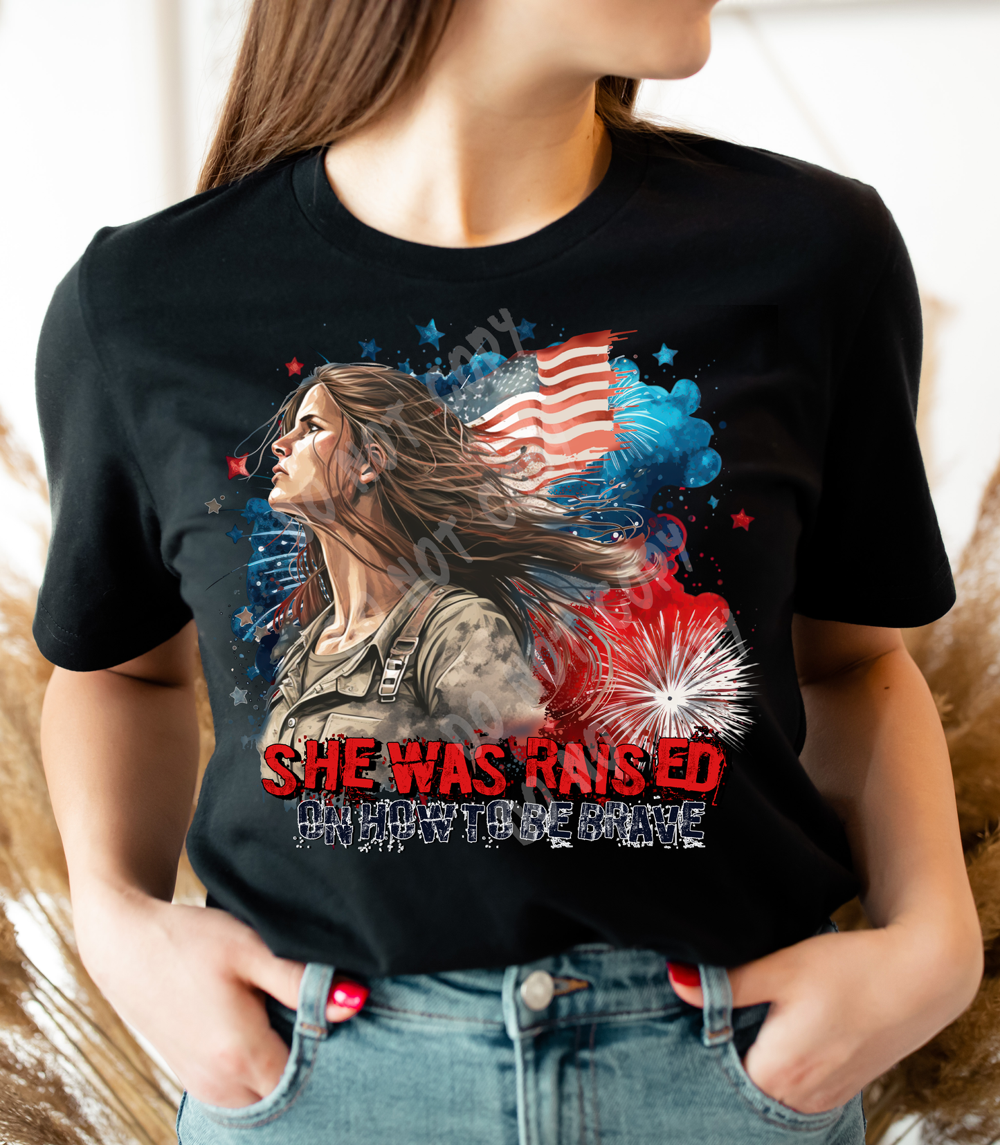 RAISED TO BE BRAVE TEE