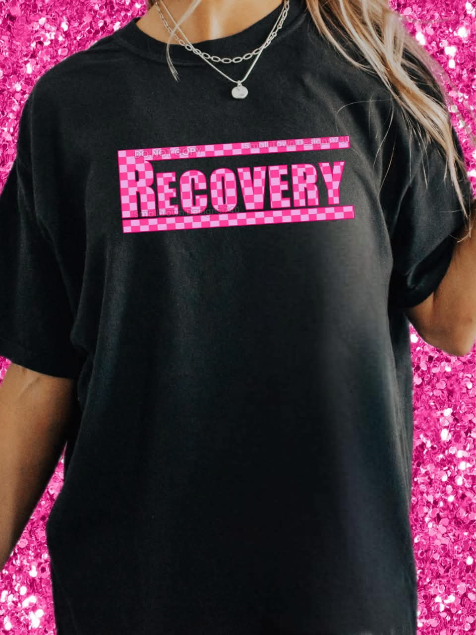 RECOVERY CHECKER TEE