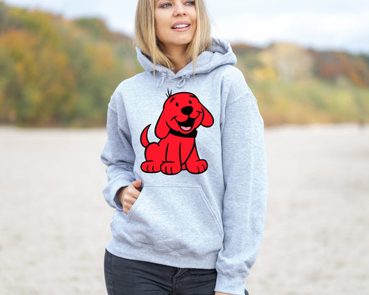 BATCH 62-RED DOG HOODIE