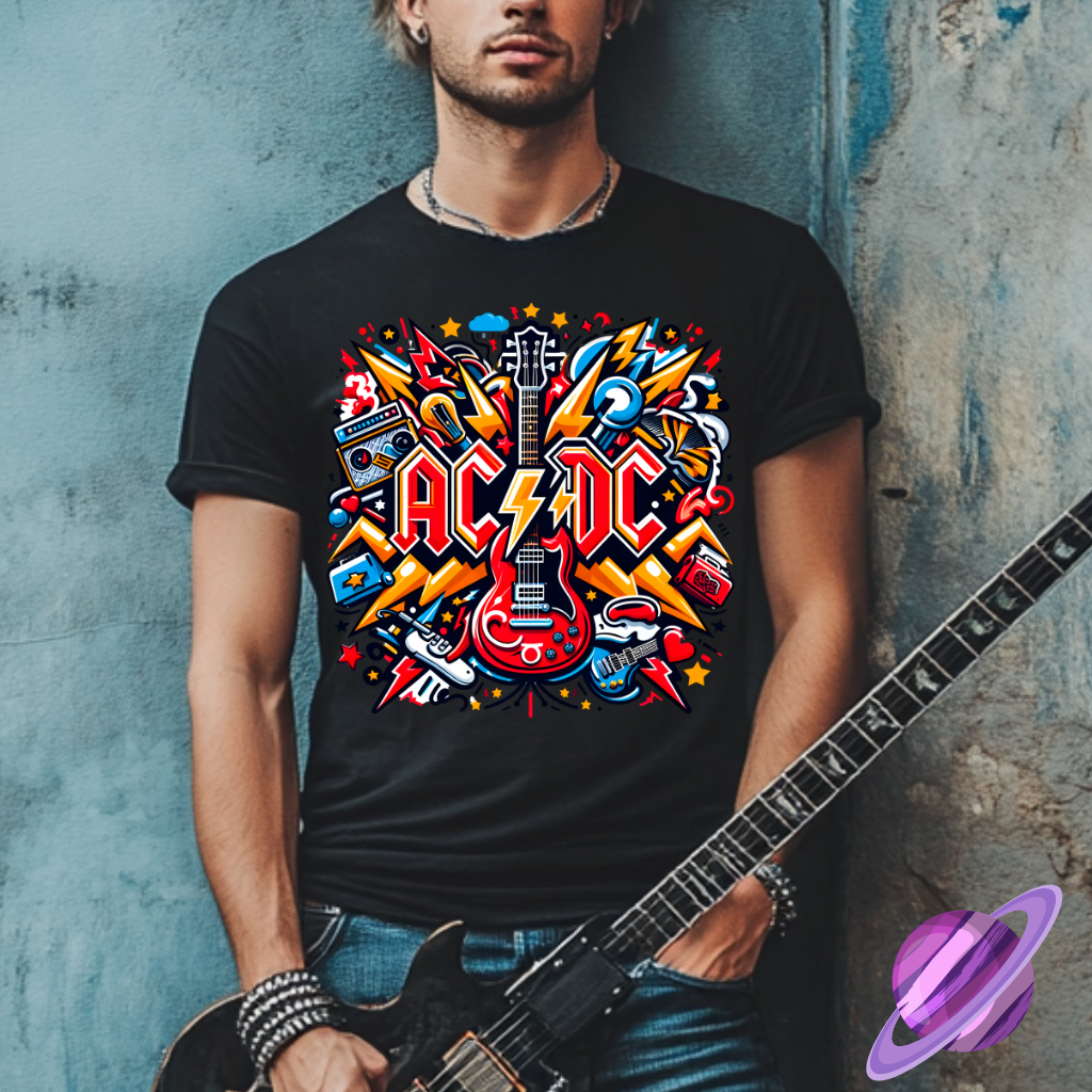 RED GUITAR TEE