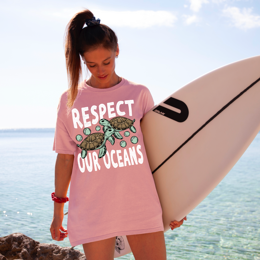 RESPECT OUR OCEANS TEE