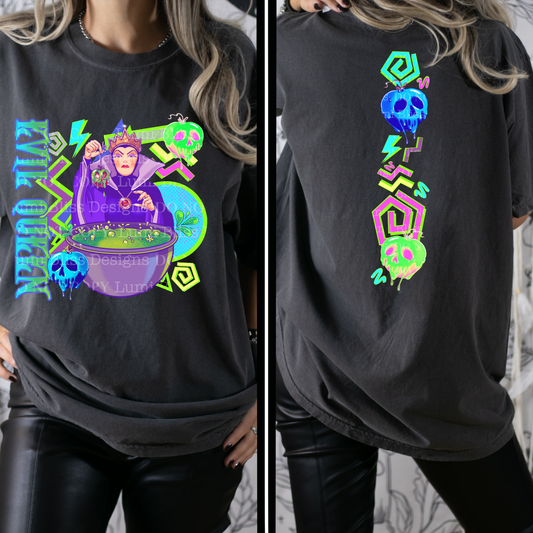 RETRO EVIL DOUBLE SIDED TEE