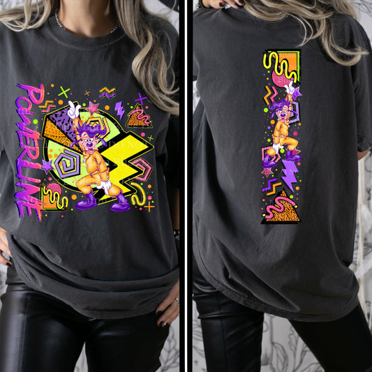 RETRO POWER DOUBLE SIDED TEE